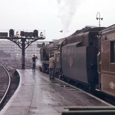 At Waterloo with the Belle on 08/06/1965 (John Evans)