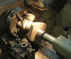 Klinger valves being machined in 2018